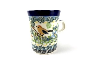 074 Bunzlau Mok recht met klein oor U5098 074 Mok met oor 250 ml 